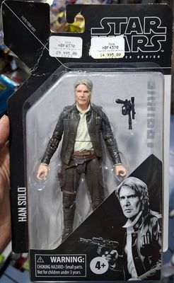SJ Han Solo Figura Star Wars Figura Black Series Nuevo