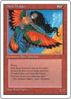 Bird Maiden
MTG 4th Edition (Magic Cards) Singles
