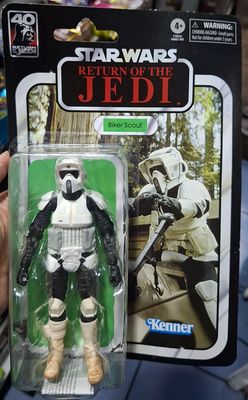 SJ Biker Scout Figura Star Wars Figura Return of the Jedi Kenner Nuevo