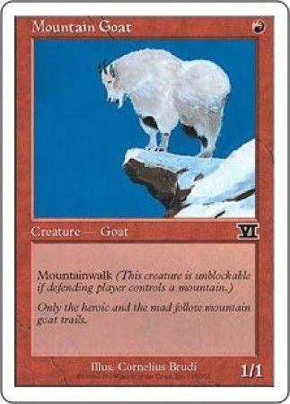 Mountain Goat
MTG 6th Edition (Classic) (Magic Cards) Singles