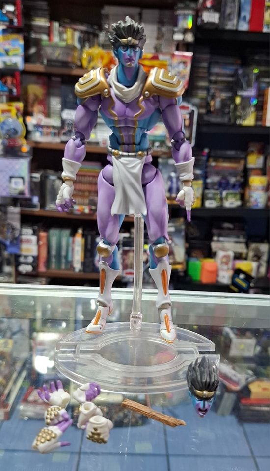 SJ Star Platinum Figura Jojo Bizarre Adventure Super Action Figure
