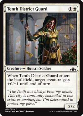 Tenth District Guard 029/259
Guilds of Ravnica Singles