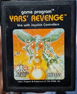 BA16 Yars Revenge Atari Cartucho