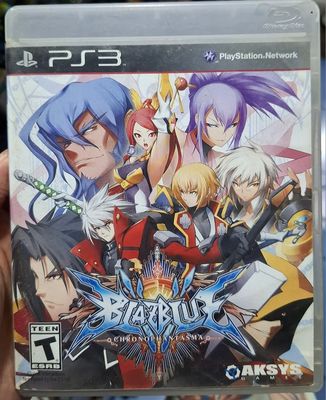 SJ Blazblue Chronophantasma Playstation 3 Usado Completo BA16