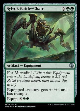 Sylvok Battle-Chair 184/271 Phyrexia All Will Be One Singles