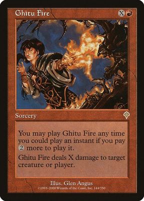 Ghitu Fire - Invasion (INV)
Invasion *Danado*