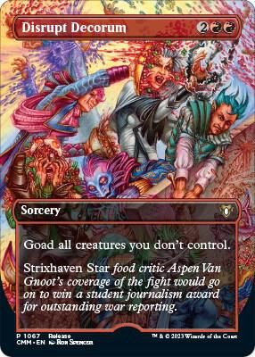 Disrupt Decorum - Launch Party &amp; Release Event Promos (LARP) Launch Party &amp; Release Event Promos Foil