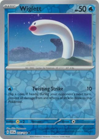 Wiglett - 055/198 - Common Reverse Holo
Scarlet &amp; Violet (Base Set) Reverse Holo Singles