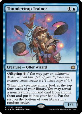 Thundertrap Trainer (BLB Bundle) - Unique and Miscellaneous Promos (UMP)
Unique and Miscellaneous Promos Foil
