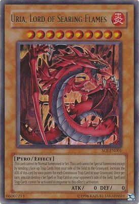 SJ Uria, Lord of Searing Flames - SOI-EN001 - Ultra Rare Unlimited
Shadow of Infinity [SOI] Unlimited Singles