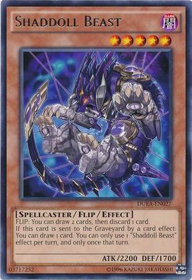 Shaddoll Beast - DUEA-EN027 - Rare Unlimited
Duelist Alliance Unlimited Singles