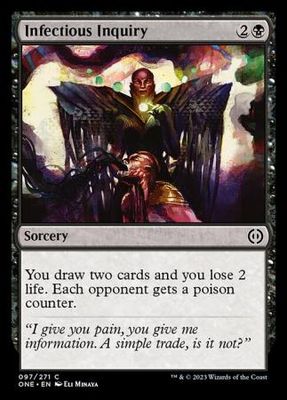 Infectious Inquiry 097/271 - Phyrexia All Will Be One Singles (Español)