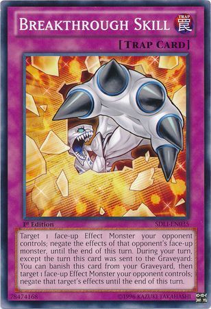 Breakthrough Skill - SDLI-EN035 - Common 1st Edition
Structure Deck: Realm of Light 1st Edition Singles (Espanol*