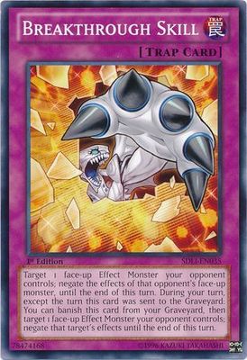 Breakthrough Skill - SDLI-EN035 - Common 1st Edition
Structure Deck: Realm of Light 1st Edition Singles (Espanol*
