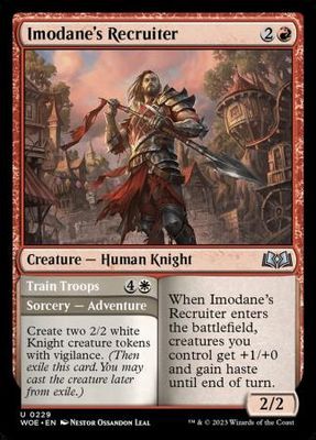 Imodane&#39;s Recruiter 0229
Wilds of Eldraine Singles