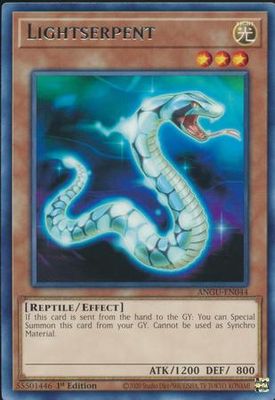 Lightserpent - ANGU-EN044 - Rare 1st Edition Ancient Guardians 1st Edition Singles *Espanol*