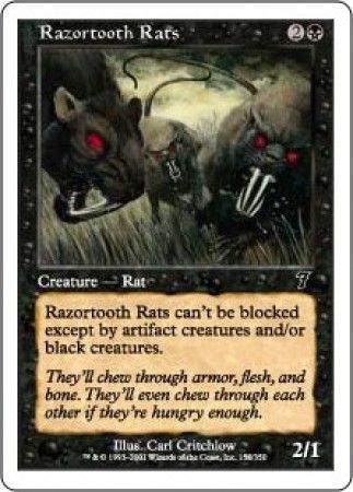 Razortooth Rats
MTG 7th Edition Singles