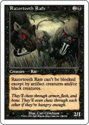 Razortooth Rats
MTG 7th Edition Singles
