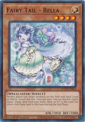 Fairy Tail - Rella - SDCH-EN012 - Common 1st Edition
Spirit Charmers [SDCH] 1st Edition Singles