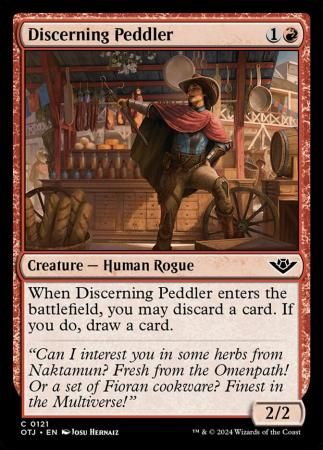 Discerning Peddler 0121 - Outlaws of Thunder Junction Singles (Español)