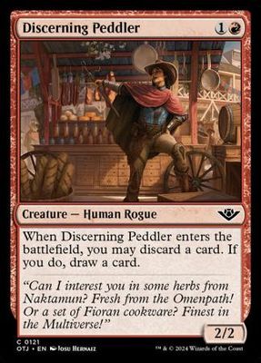 Discerning Peddler 0121 - Outlaws of Thunder Junction Singles (Español)
