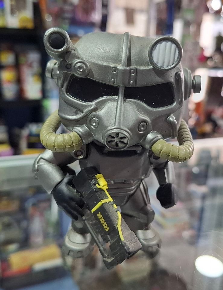 SJ Power Armor Figura Fallout Figura Funko Pop