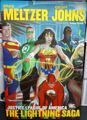 BA16 Justice League Comics The Lightning Saga TP DC Comics Ingles