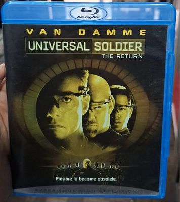 BA16 Universal Soldier The Return Blu Ray Original Usado Completo Van Damme