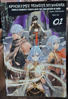 BA16 Apocalypse Bringer Mynoghra Novela Volumen 1 Ingles