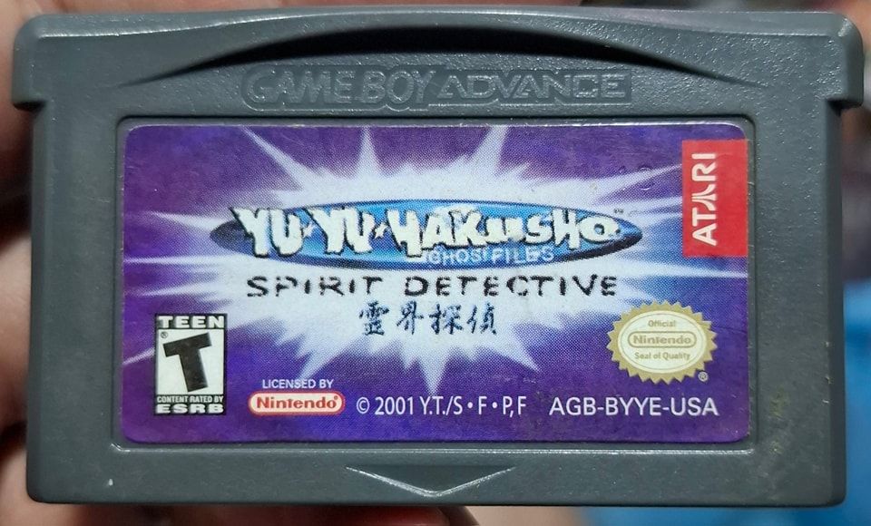 SJ Yu Yu Hakusho Spirit Detective Nintendo Game Boy Advance Cartucho