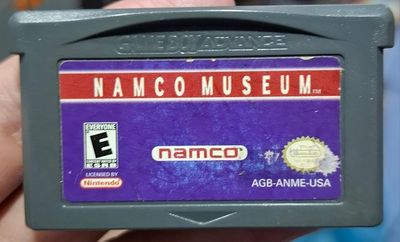 SJ Namco Museum Nintendo Game Boy Advance Cartucho