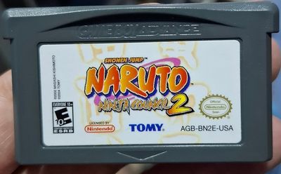 SJ Naruto Ninja Council 2 Nintendo Game Boy Advance Cartucho
