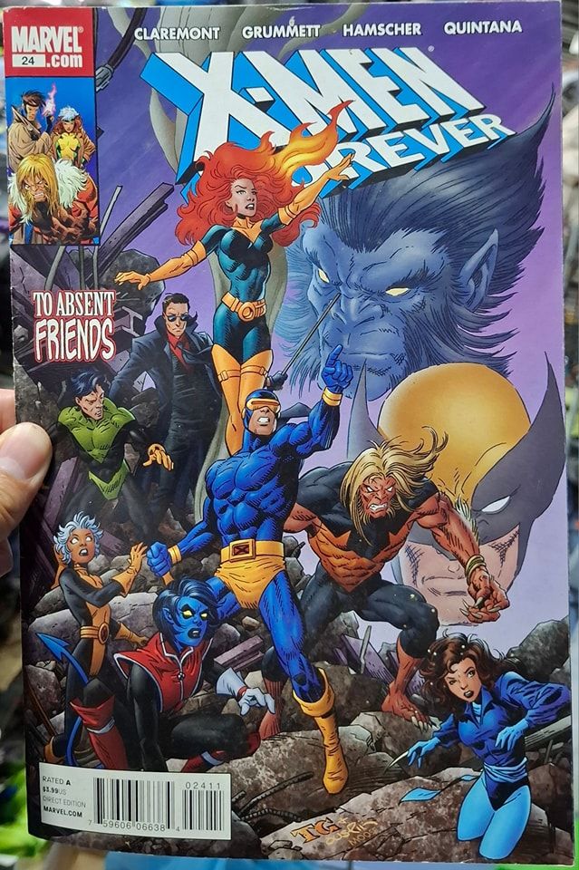 BA16 X Men Comic Forever Issue 24 Marvel Comics Ingles