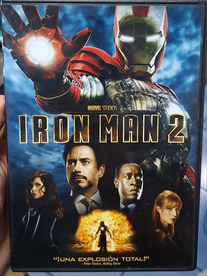 BA16 Iron Man 2 DVD Usado Completo