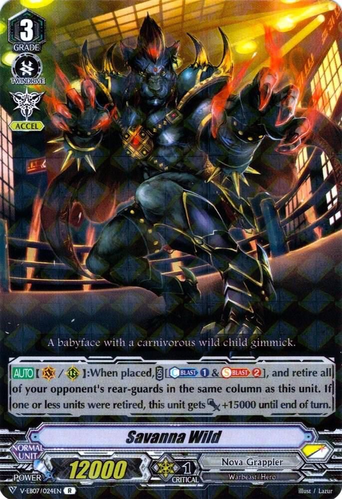 Savanna Wild - V-EB07: The Heroic Evolution (V-EB07) V-EB07: The Heroic Evolution