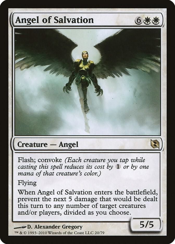 Angel of Salvation - Duel Decks: Elspeth vs. Tezzeret (DDF)
Duel Decks: Elspeth vs. Tezzeret