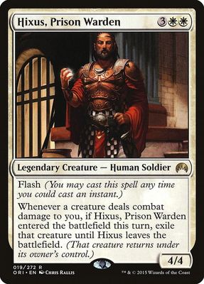 Hixus, Prison Warden - Magic Origins (ORI)
Magic Origins