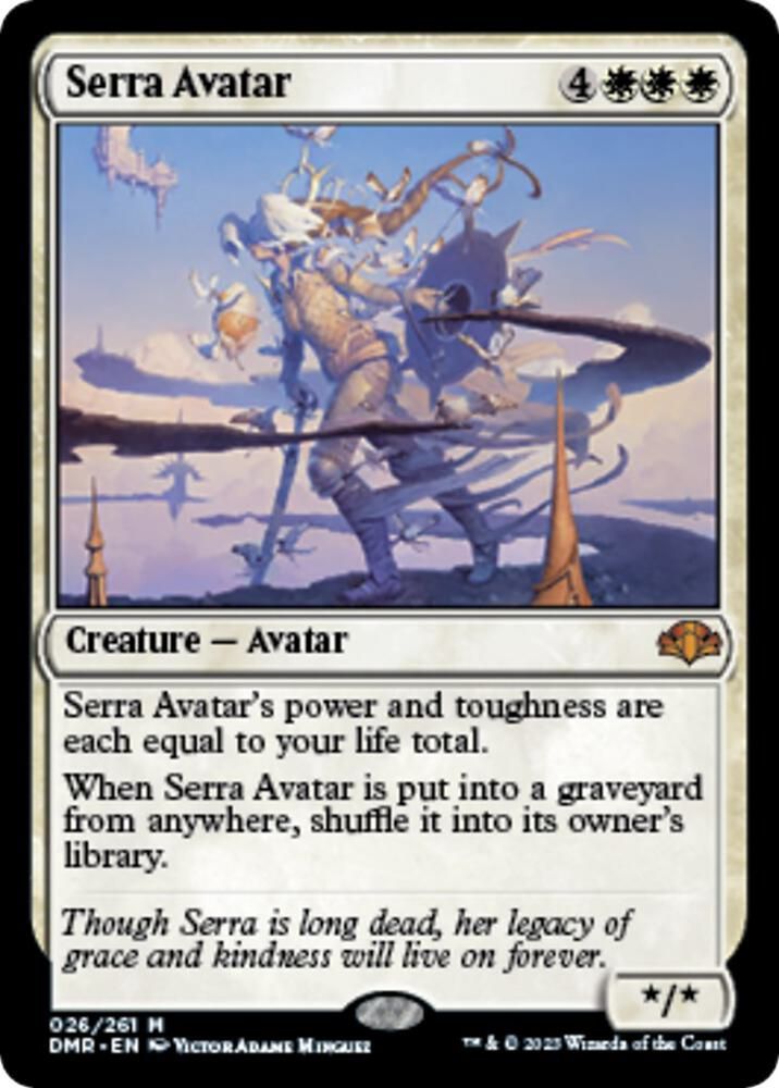 Serra Avatar - Dominaria Remastered (DMR)
Dominaria Remastered