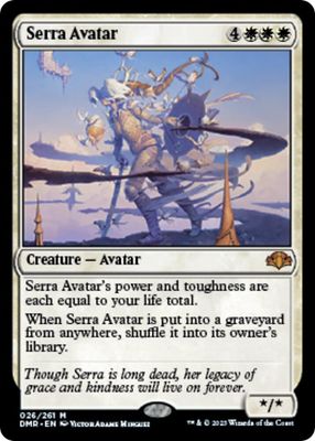 Serra Avatar - Dominaria Remastered (DMR)
Dominaria Remastered