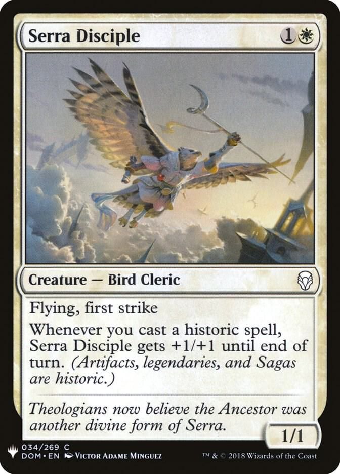 Serra Disciple 034/269 - The List Reprints (LIST) (Español)