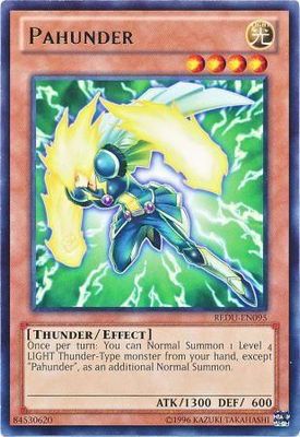 Pahunder - REDU-EN095 - Rare Unlimited
Return of the Duelist Unlimited Singles *Espanol*