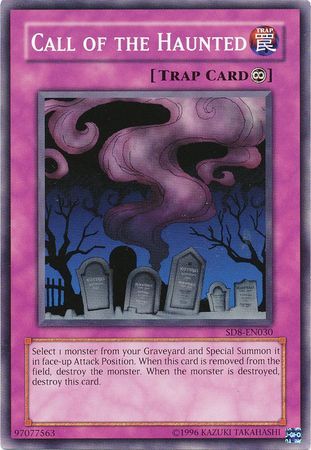 Call of the Haunted - SD8-EN030 - Common Unlimited Structure Deck: Lord of the Storm [SD8] Unlimited Singles