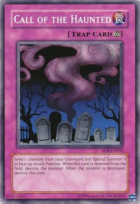 Call of the Haunted - SD8-EN030 - Common Unlimited Structure Deck: Lord of the Storm [SD8] Unlimited Singles