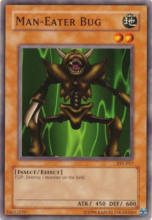 Man-Eater Bug - SYE-017 - Common Unlimited Starter Deck: Yugi Evolution [SYE] Unlimited Singles