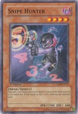 Snipe Hunter - CDIP-EN015 - Common 1st Edition Cyberdark Impact [CDIP] 1st Edition Singles