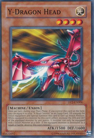Y-Dragon Head - DP2-EN006 - Common Unlimited Duelist Pack: Chazz Princeton Unlimited Singles