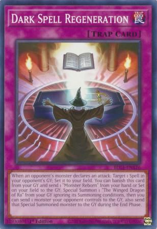 Dark Spell Regeneration - BLC1-EN126 - Common 1st Edition Battles of Legend: Chapter 1 1st Edition Singles