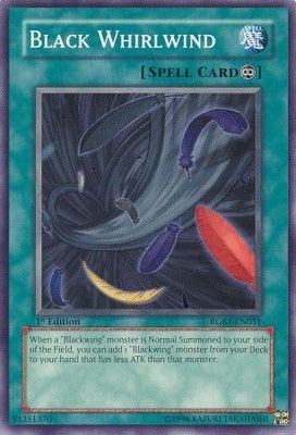 Black Whirlwind - RGBT-EN051 - Common 1st Edition Raging Battles [RGBT] 1st Edition Singles