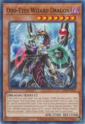 Odd-Eyes Wizard Dragon - LDS3-EN131 - Common 1st Edition
Legendary Duelists: Season 3 [LDS3] 1st Edition Singles