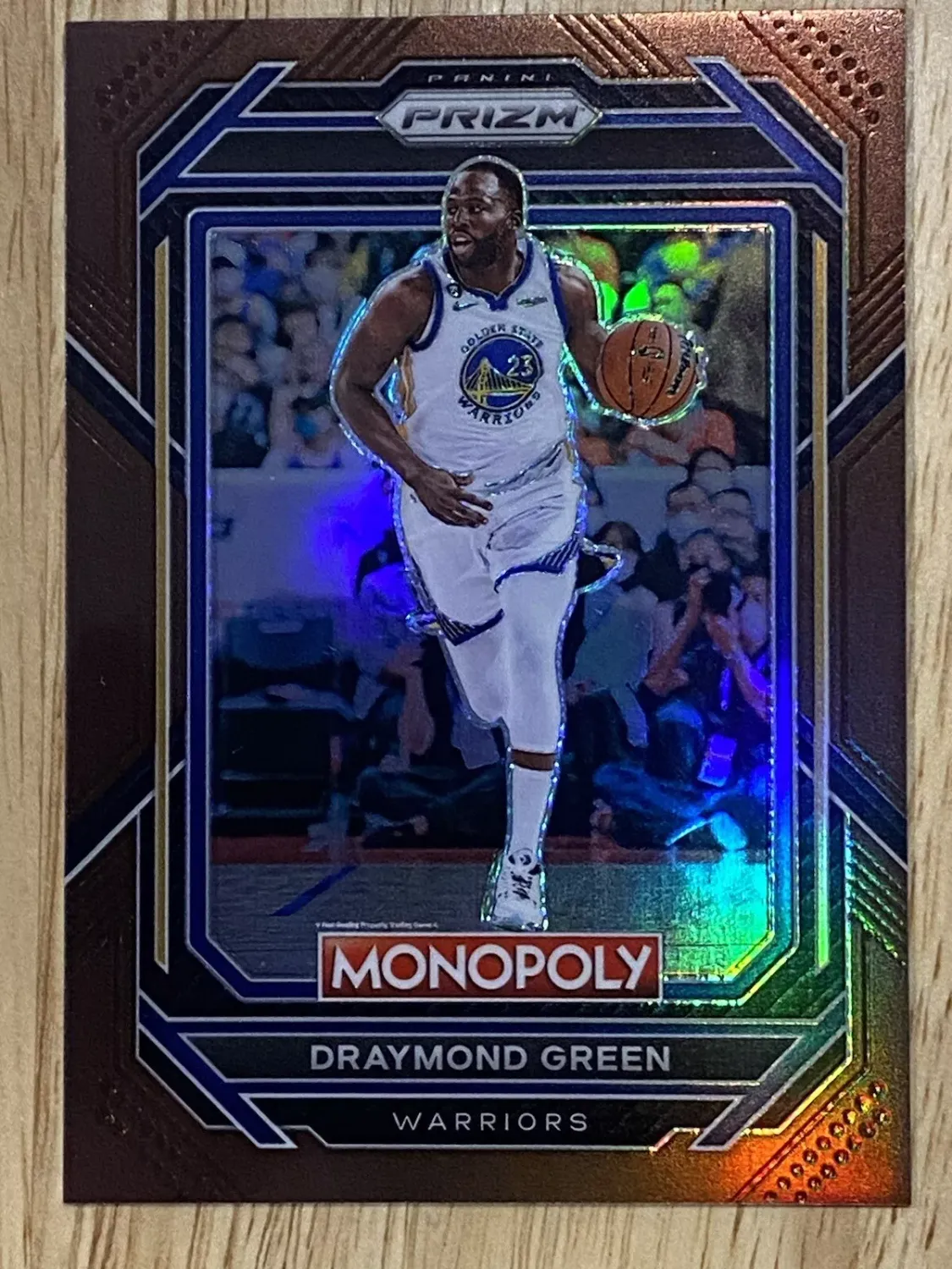 2022 Monopoly Prizm Draymond Green #30 Brown Prizm 001/249